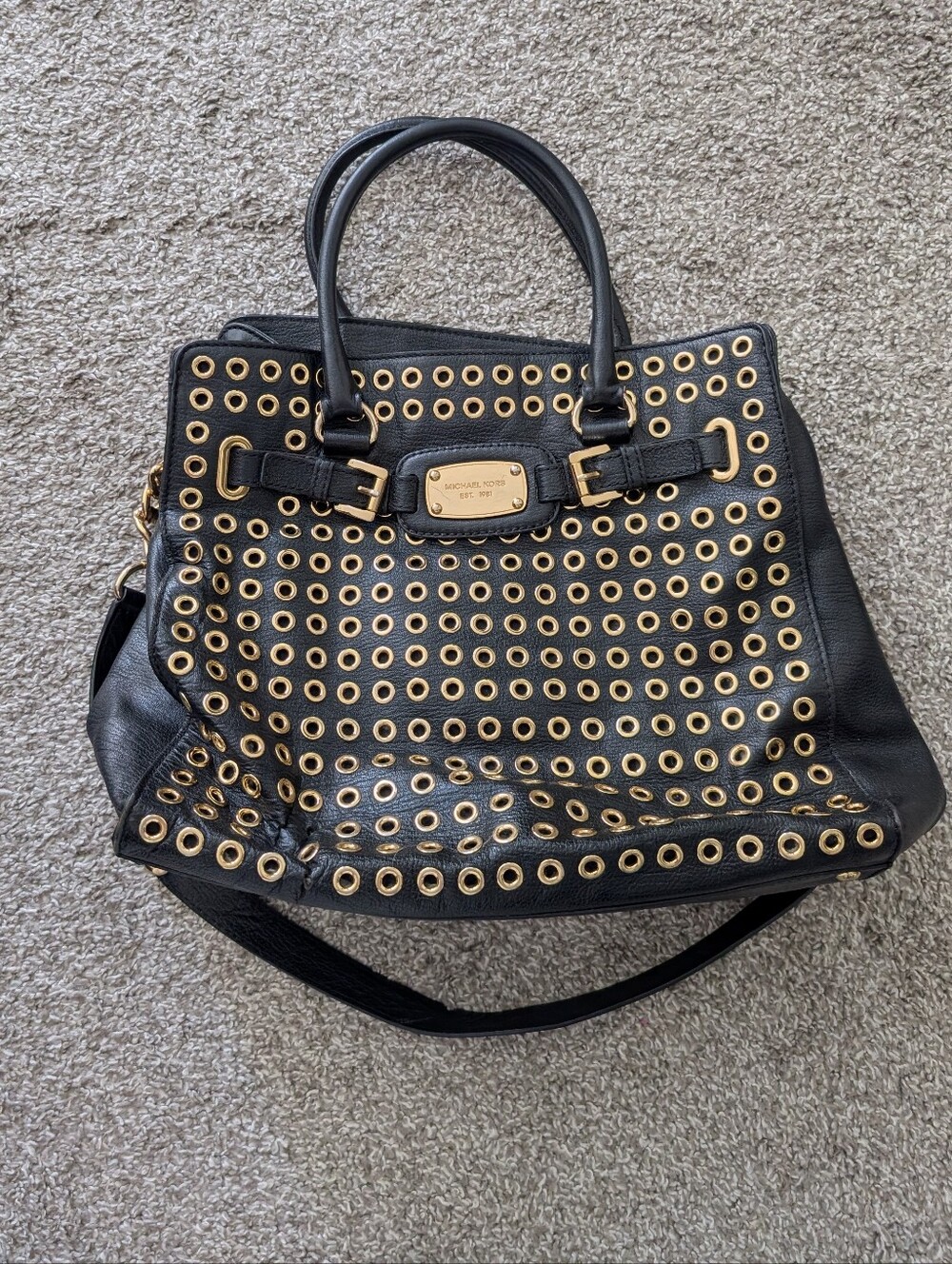 Michael Kors Hamilton Leather Tote